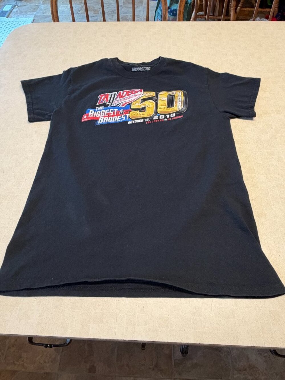 2019 Talladega Speedway 50 Years T shirt 1000 Lightbulbs 500 Small